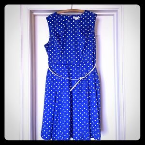 Liz Claiborne Polka Dot Dress